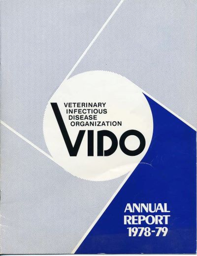 VIDO's annual report cover 1978-79