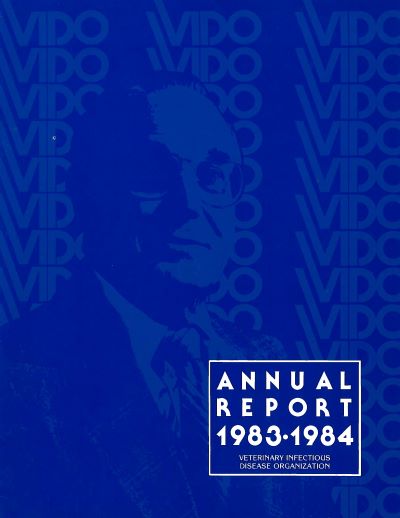 VIDO's annual report cover 1983-1984