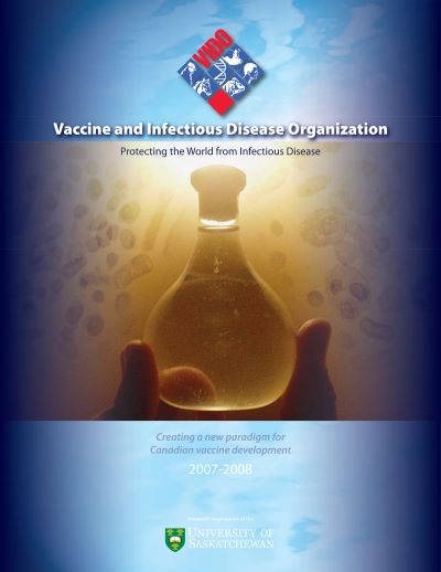 VIDO's annual report cover 2007-2008