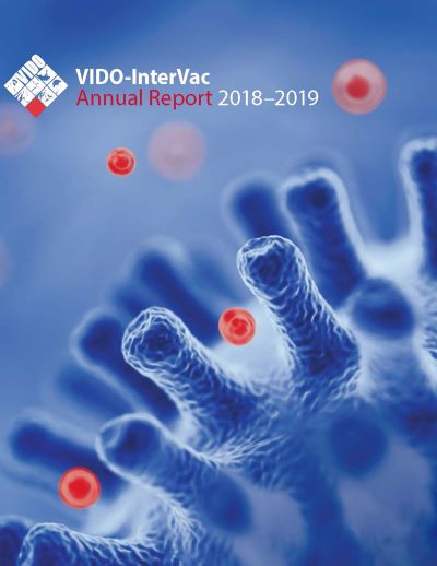 VIDO's annual report cover 2018-2019